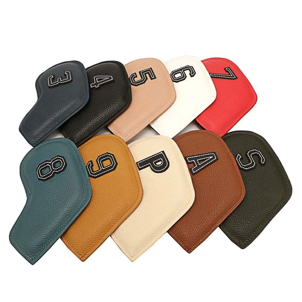 

Putter Accessories Double-sided Numbers Protective Cover Golf Club Cover Golf Iron Headcover Golf Headcovers Club Head Cover