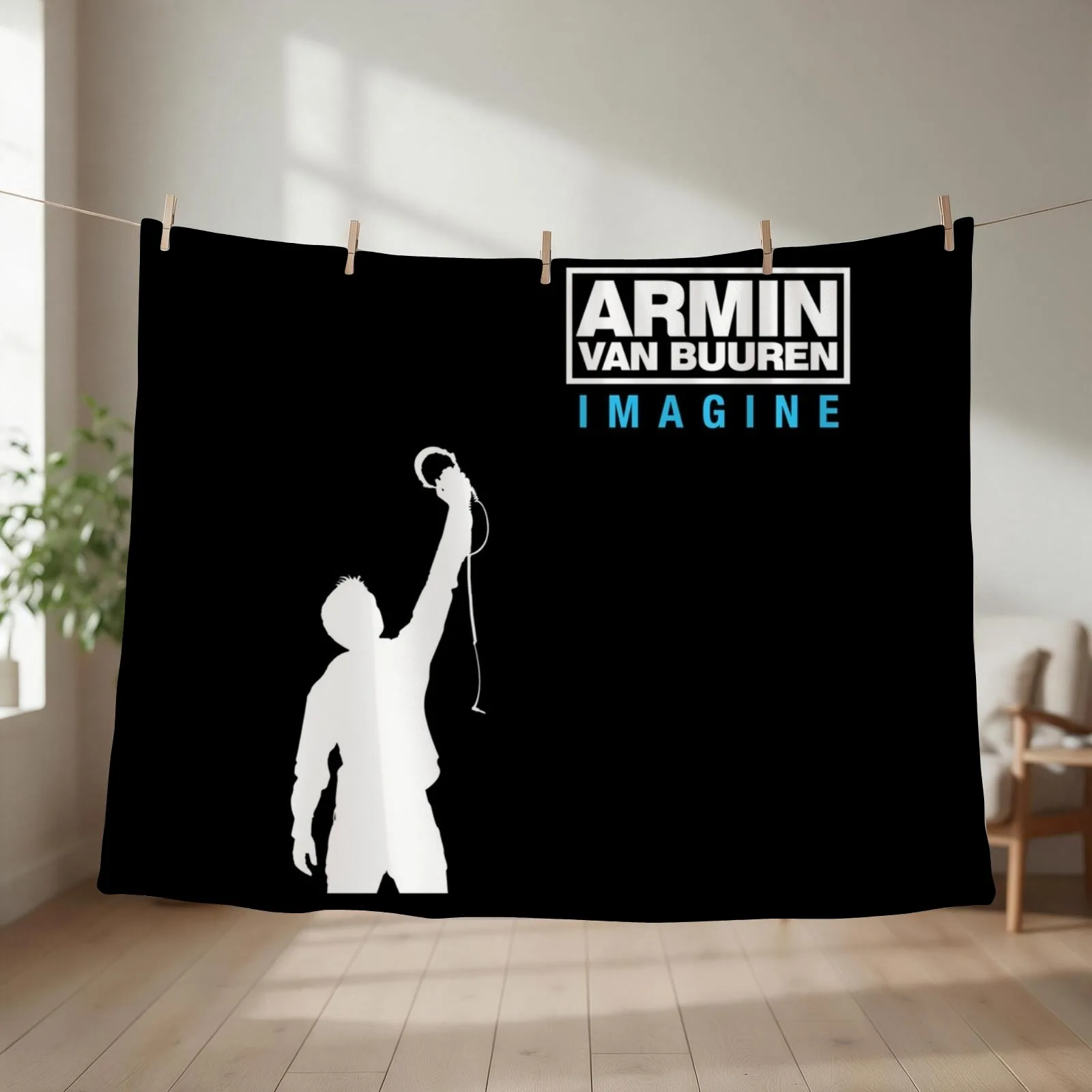 Armin van Buuren imagine Throw Blanket couch cozy soft plush fuzzy picnic outdoor blanket