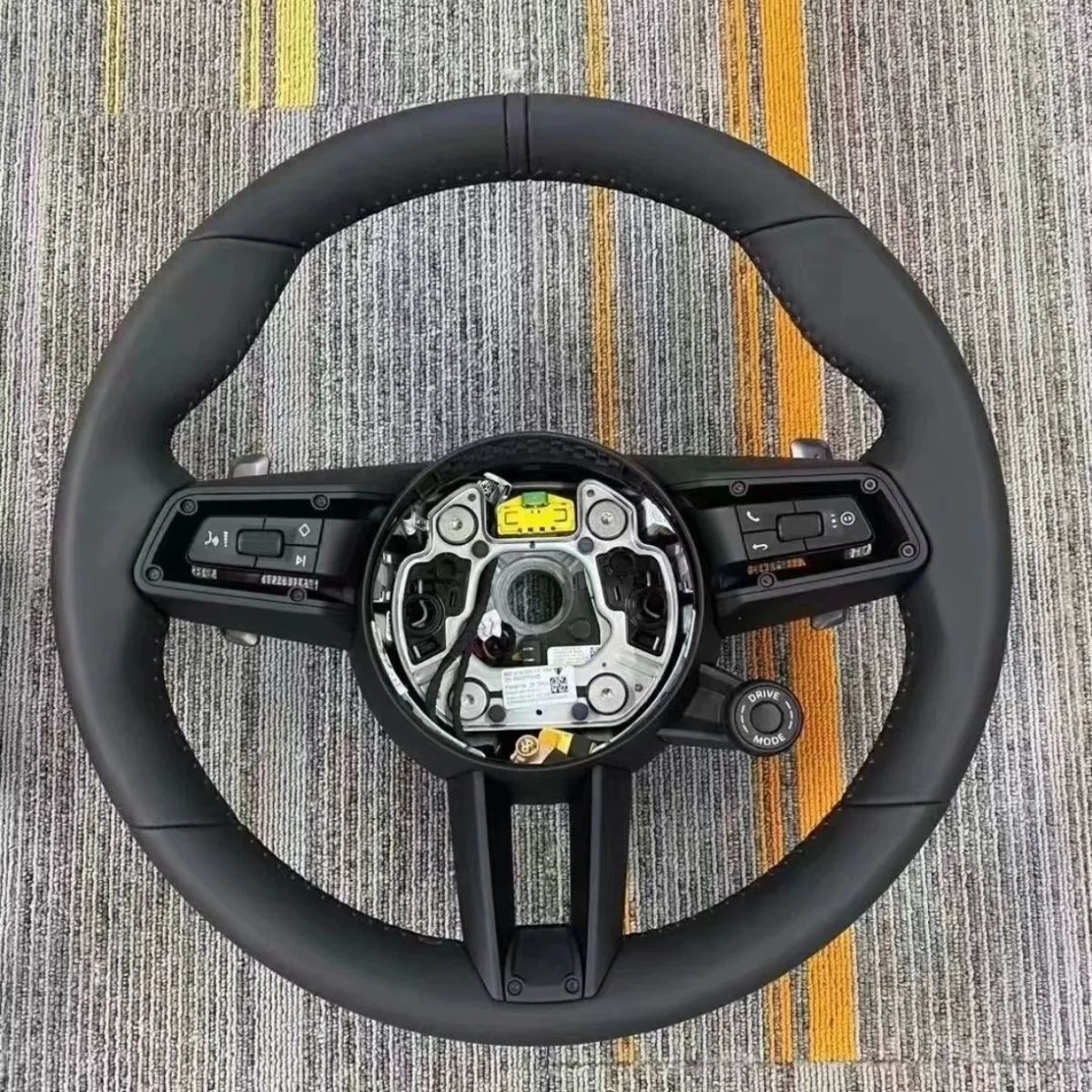 Custom Alcantara Carbon Fiber Steering Wheel Fit for Porsche 911.2 971 959 718 Macan Panamera Cayman Racing Wheel Convertible