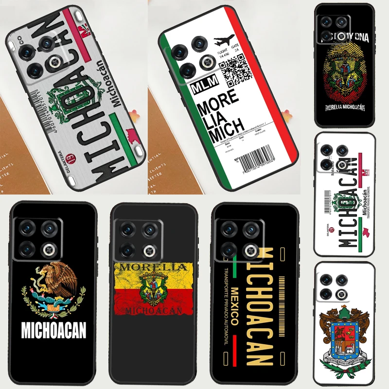 Michoacan-cubierta bordada para matrícula, funda para OnePlus 13 12 11 13R 12R 10 Pro 8T 10T OnePlus Nord CE 4 3 2 Lite N30 N20 N10
