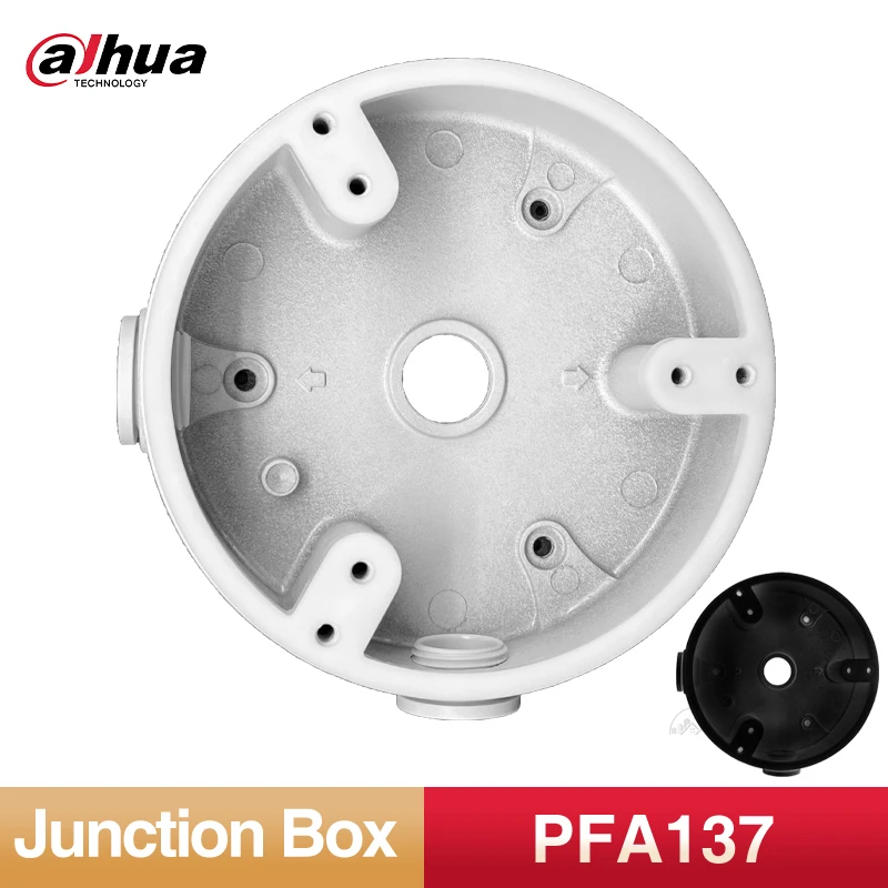 Dahua Bracket PFA137 Junction Box CCTV Accessories Cam Mount For Dahua Security Camera HDBW2441R-ZS SD22404DB-GNY HDW3849H-AS-PV