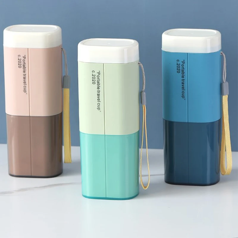 Travel Toothbrush Toothpaste Holder Storage Box Portable Toothbrush Case Organizer For Outdoor Travel Bathroom Accessories