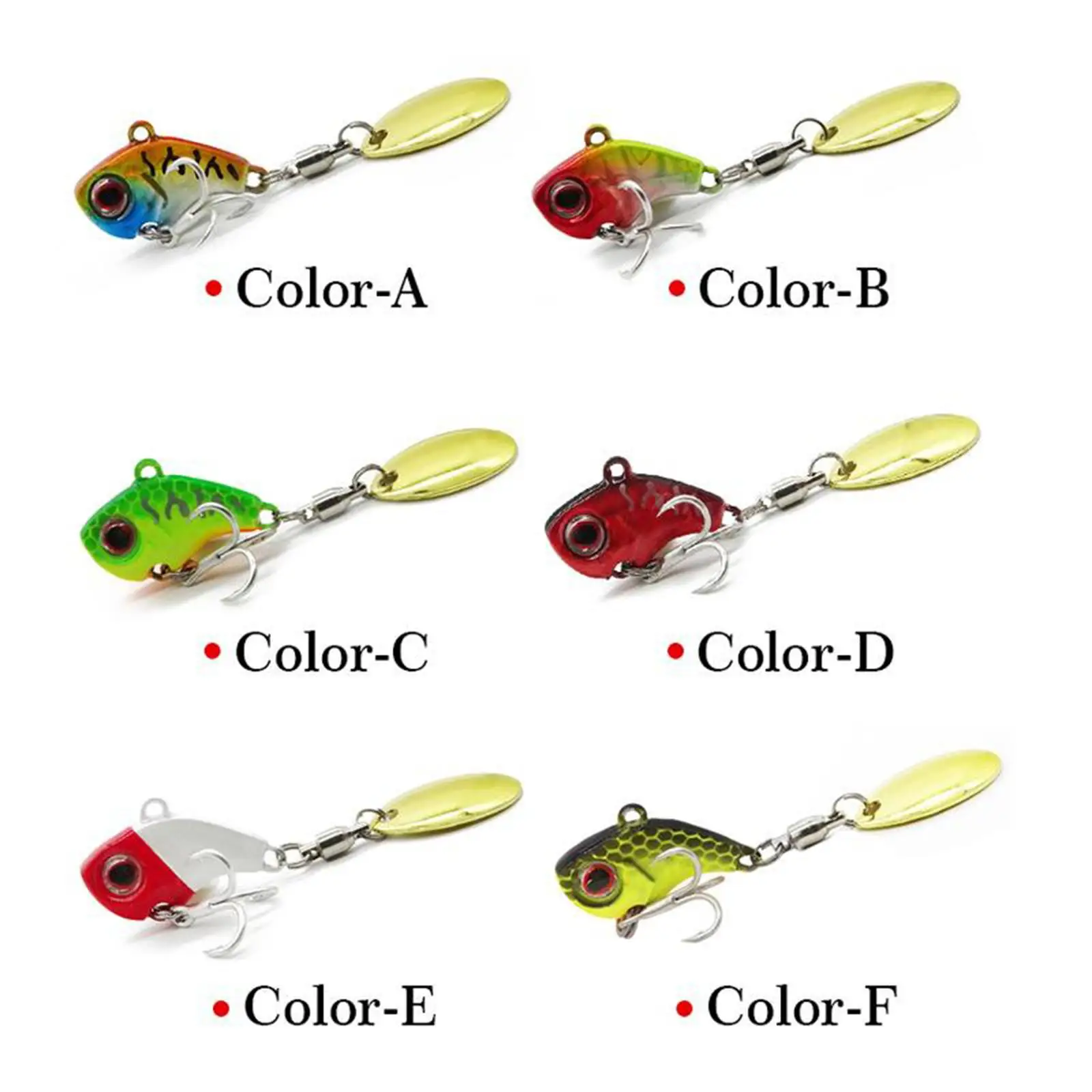 VIB Vibration Lifelike Spinners for Winter Fishing Carp