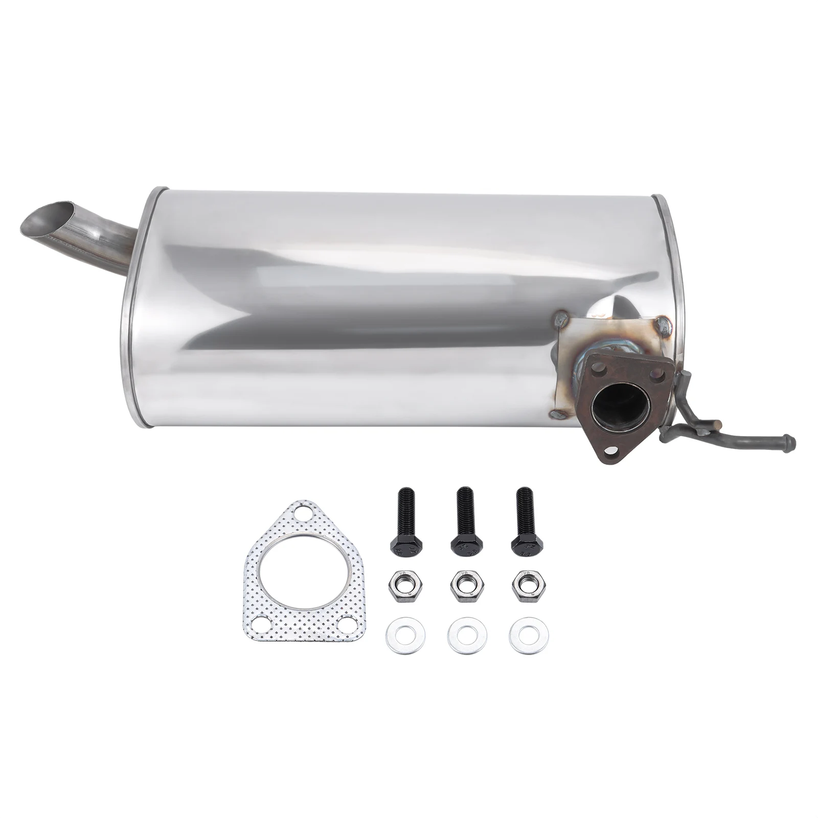 

FOR 2014 2015 2016 2017 2018 Mitsubishi Outlander 2.4L Muffler (with Single Tail)