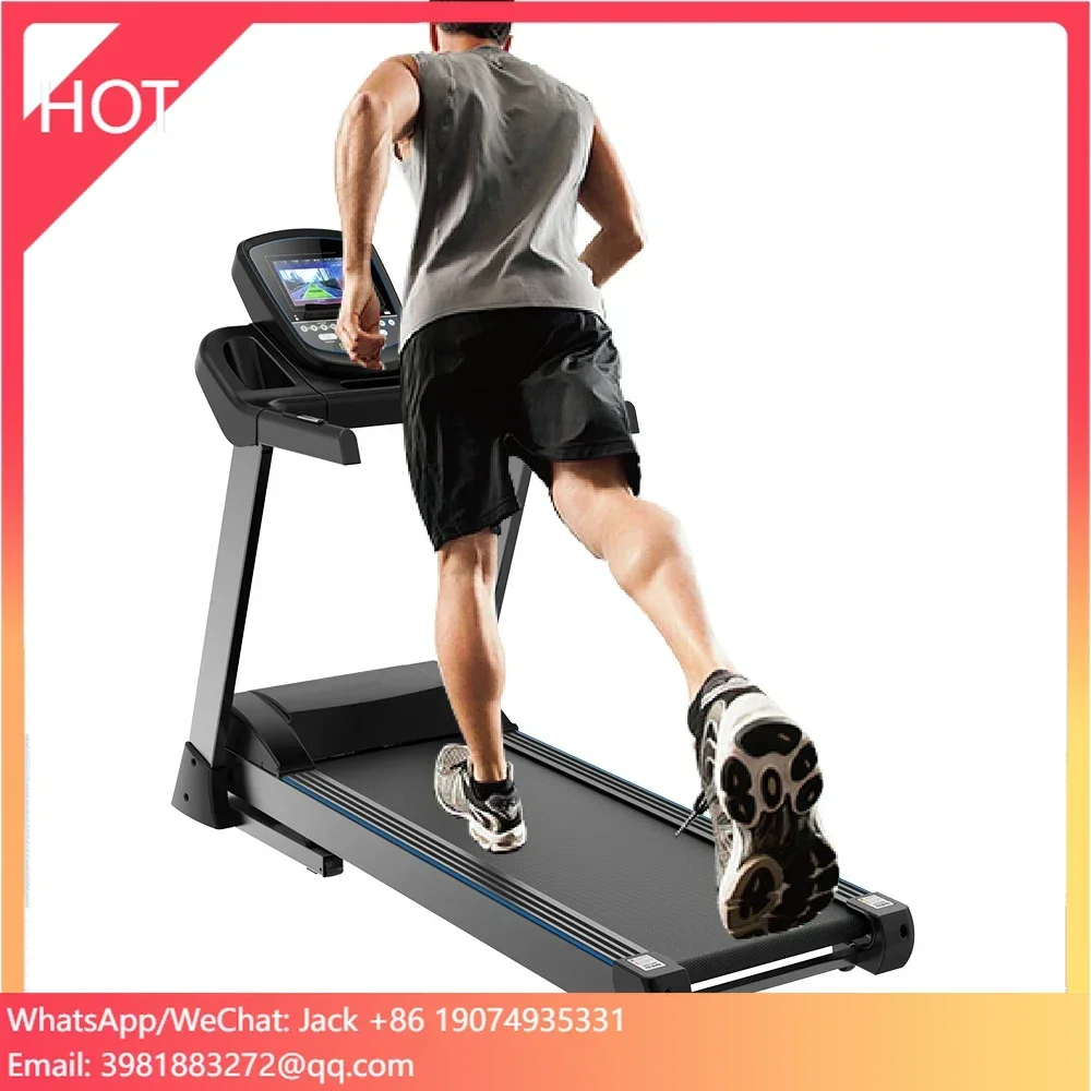 

F6B Ultra-Silent Mini Indoor Foldable Treadmill With Touch Screen Small Fitness Running Machine For Home Use