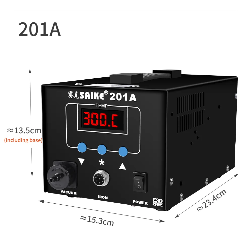 LUXIANZI 220V LCD Digital Heat gun Desoldering Station For Phone PCB IC BGA Repair Tools Hot Air Gun Welding Rework Station