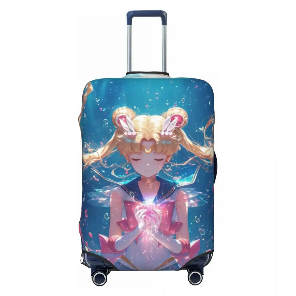 Individueller Lustiger S-Sailors Moons Kofferbezug Elastischer Prinzessin Serenity Reisekoffer-Schutz