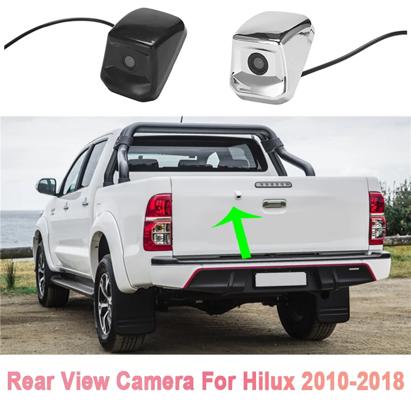 For Toyota Hilux AN120 AN130 2010-2018 Car Rear View Camera Backup Camera Reverse Parking Camera Tailgate Camera