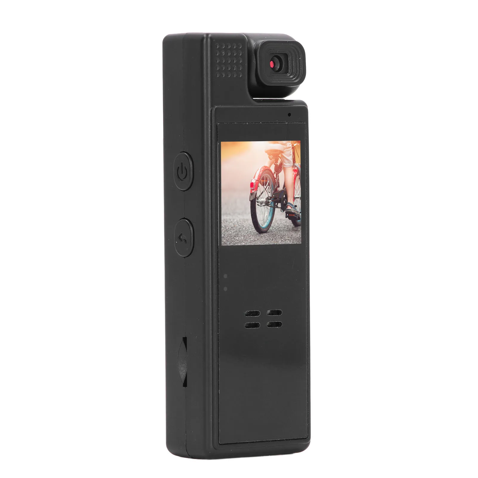 Cycling Recorder 1.3 Inch Color Screen Backclip Sports Camera 180 Degree Rotatable Angle Built in Battery