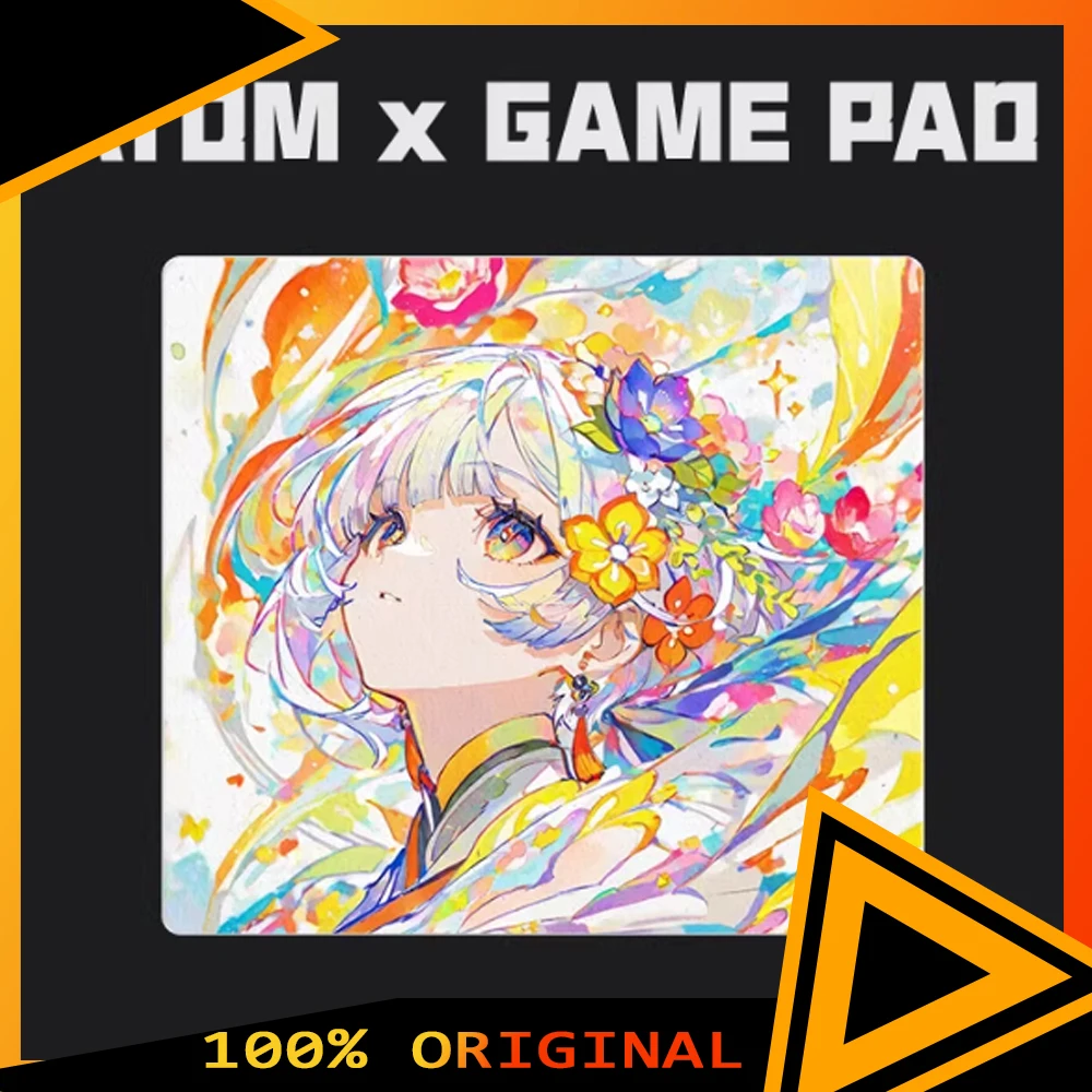 

ATOM Resin Gaming Mousepad FPS Control and Speed Mouse Pad Skidproof Waterproof For CSGO APEX Valorant Pc Accessories Gifts