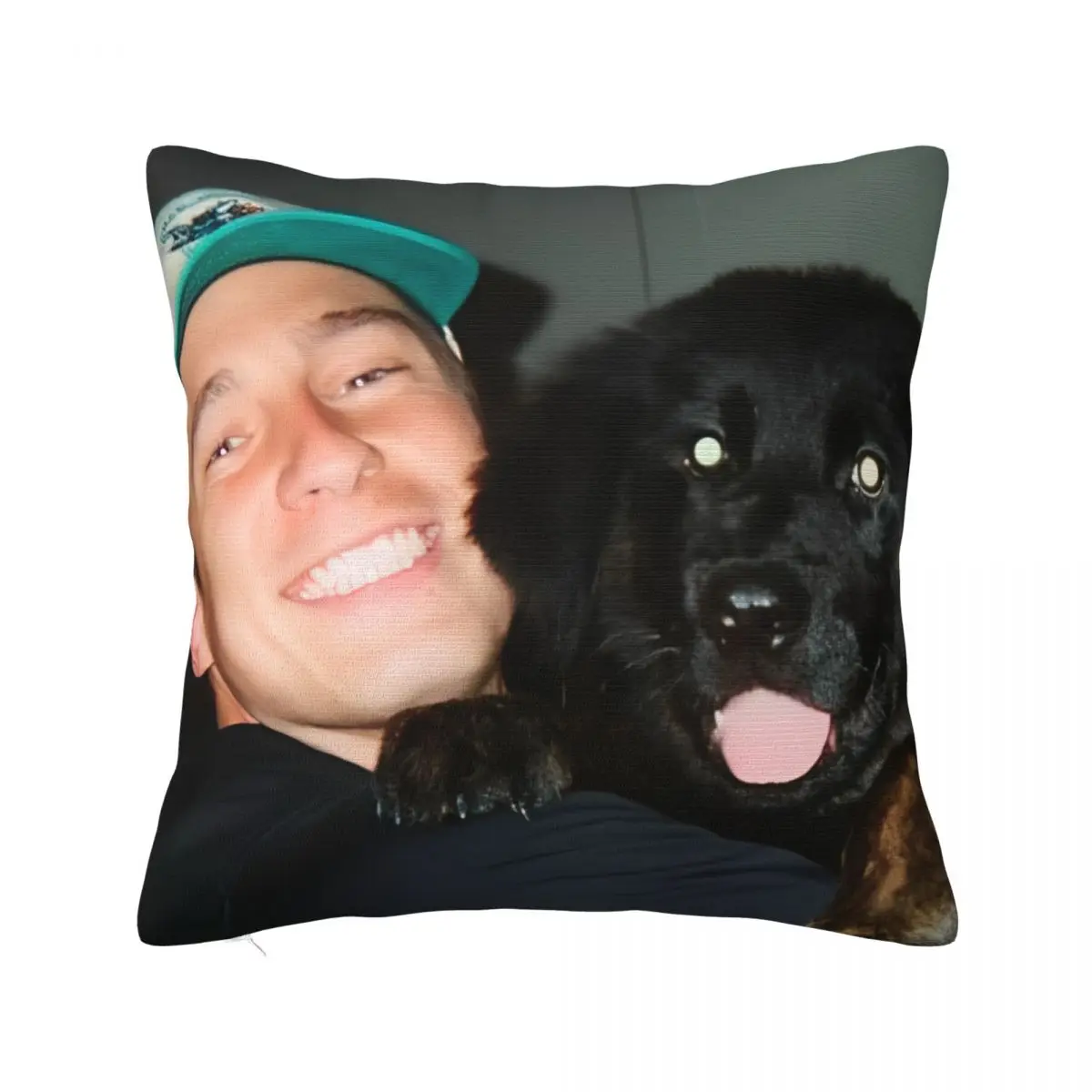 Drew Starkey And Puppy Pillow Covers Home Cushion Case Cool Decor Pillow Cover 45*45