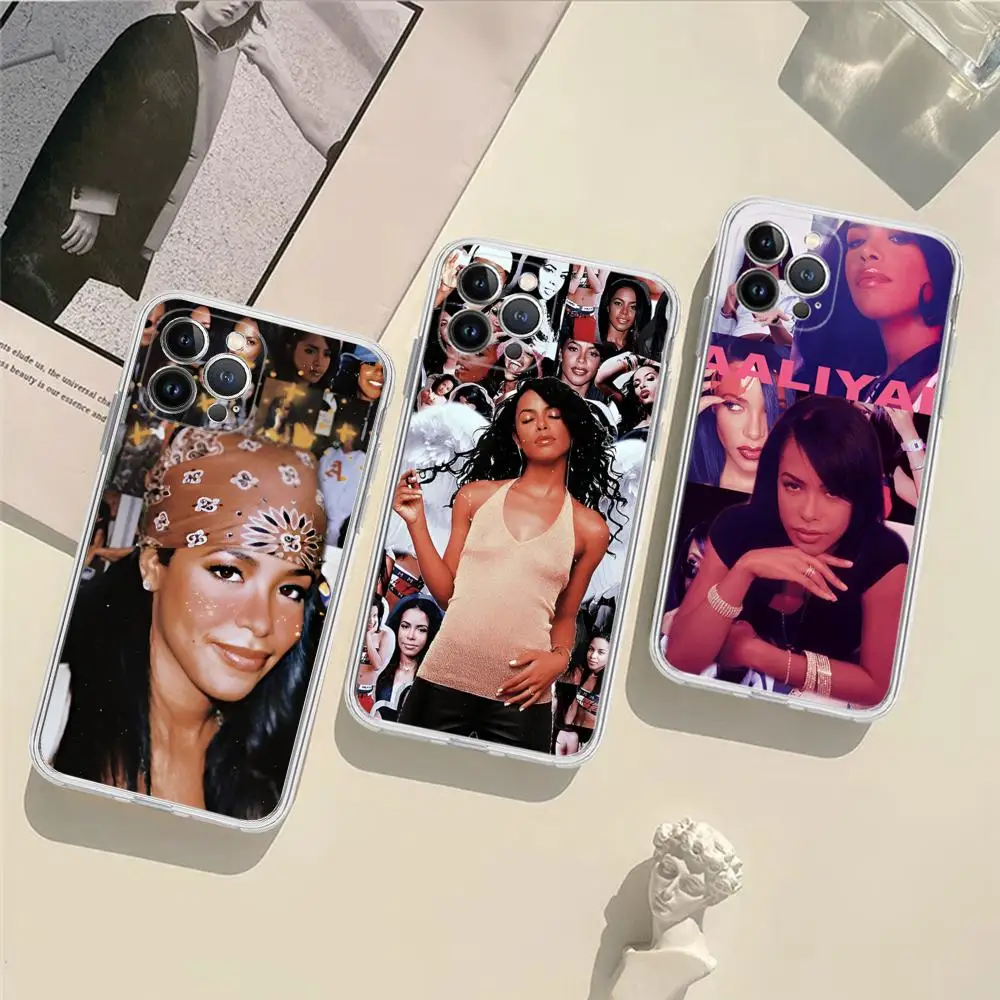 

A-Aaliyah Hip Hop Music Phone Case Silicone Soft for iphone 15 14 13 12 11 Pro Mini XS MAX 8 7 6 Plus X XS XR Cover