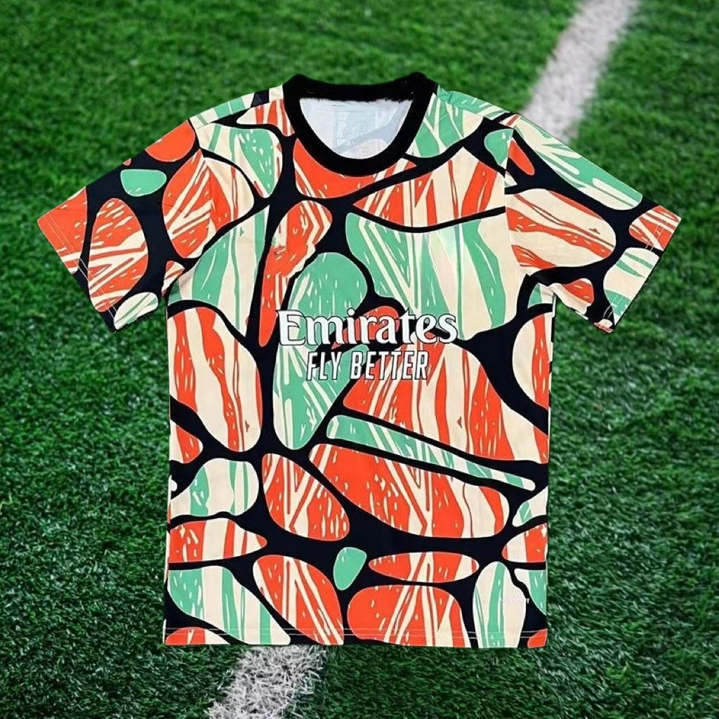 

Summer New Training Suits, 3D Printed Short-sleeved Football Suits and Sporty Casual T-shirts
