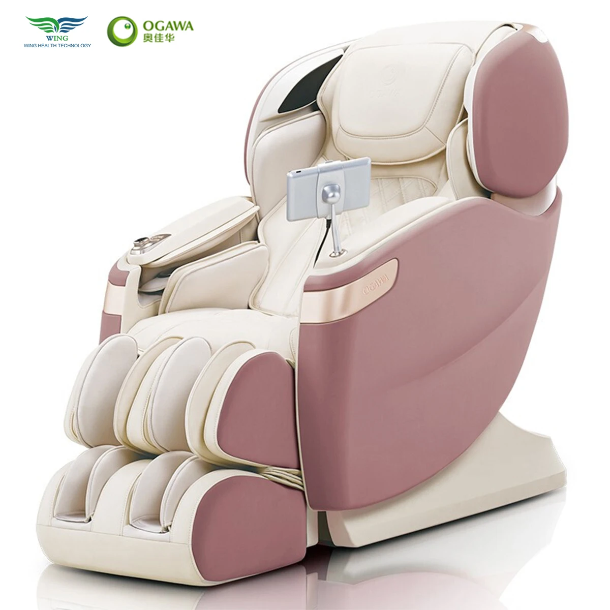 Cadeira de massagem automática com sistema de calor gravidade zero 4D Professional Relax Shiatsu Arm Amassar Sofá para escritório idoso