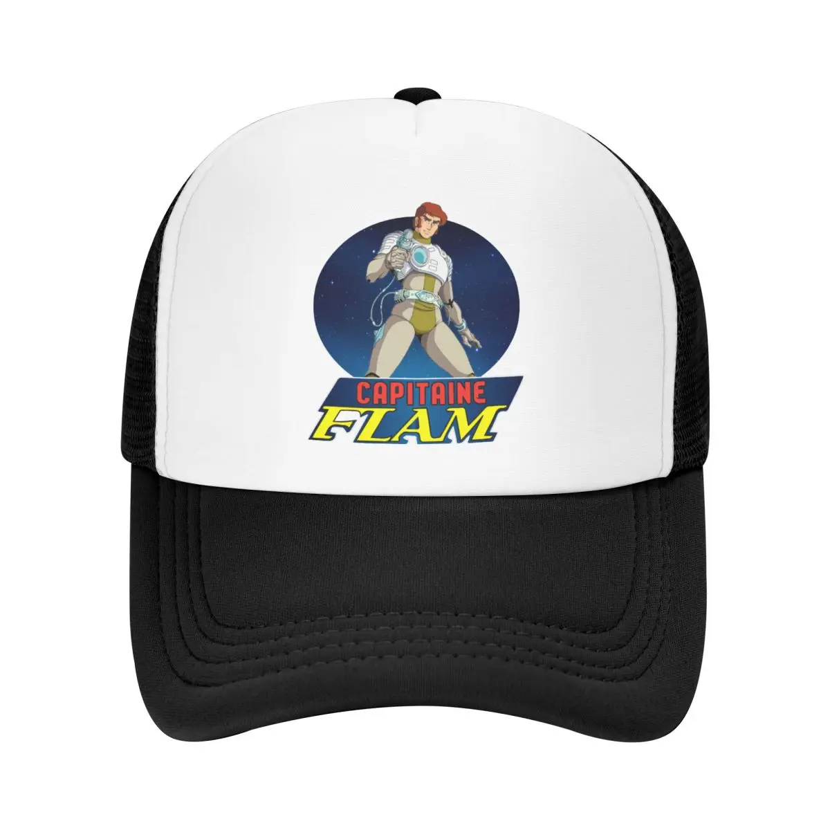 Captain Future Capitaine Flam Anime Baseball Caps Mesh Hats Summer Fashion Adult Caps