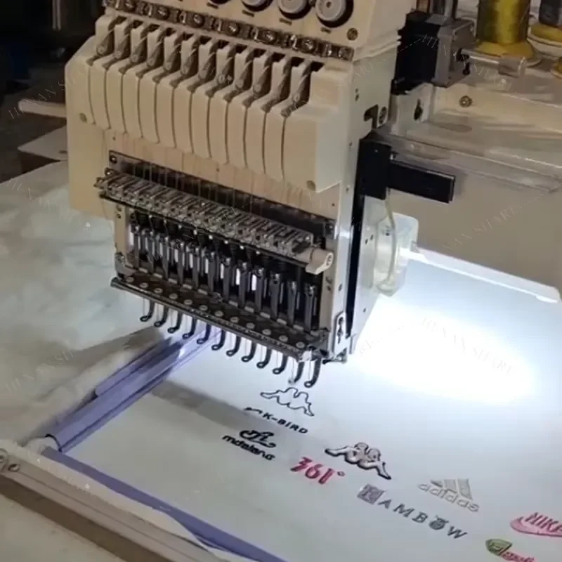 6 Embroidery Machine 12 Hesd for Sale Embroidery Machine Computerized