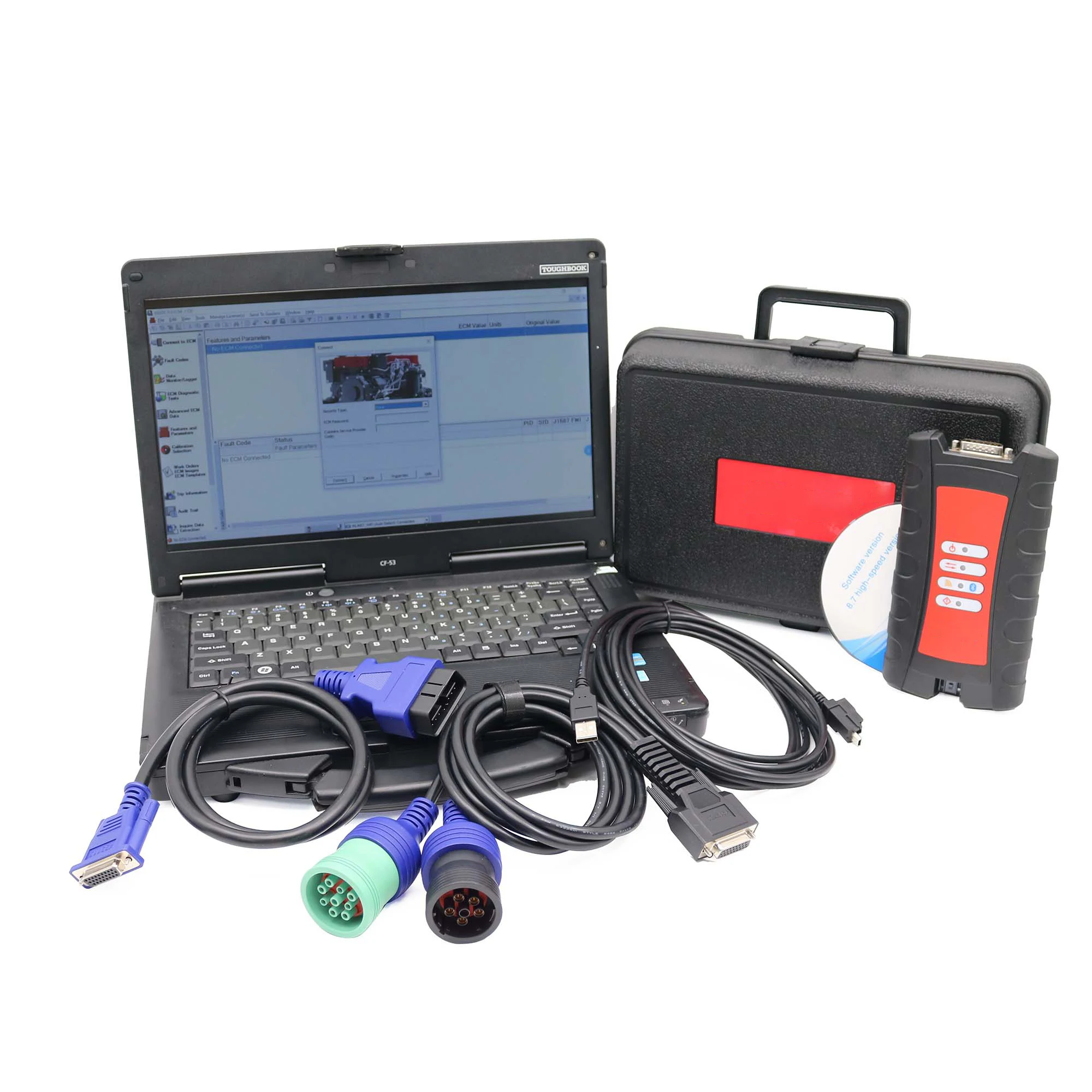 

for Cummins Inline 7 Data Link Diesel Truck Diagnostic Tool 5572620 5299899 INLINE7 (Tool with 9.0 Software)