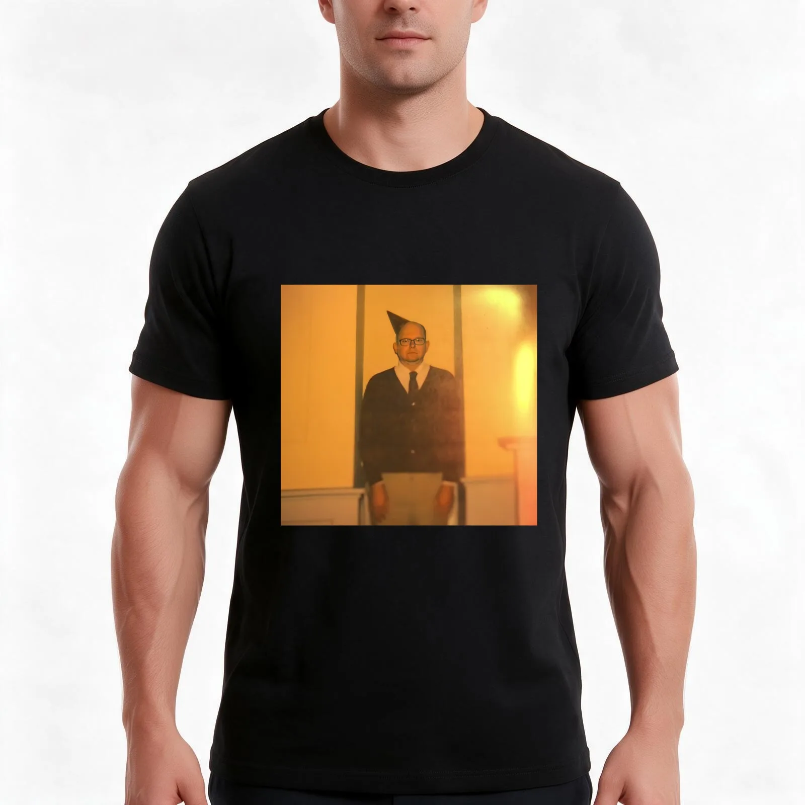 Colin Robinson Birthday party T-Shirt, Summer Casual Cotton Tee, Oversized Streetwear Tops, Vintage Graphic Print, 100% Cotton