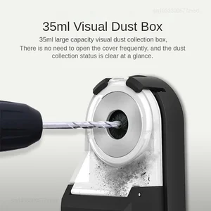 Worx-Kraft-Power Packer-Reiniger, visuelle Staubbox, universelle elektrische Bohrer, Typ C USB, 13 kg Saugung, WA1602, 35 ml, Original 10 Hauptverkaufshammer -Worx - №4