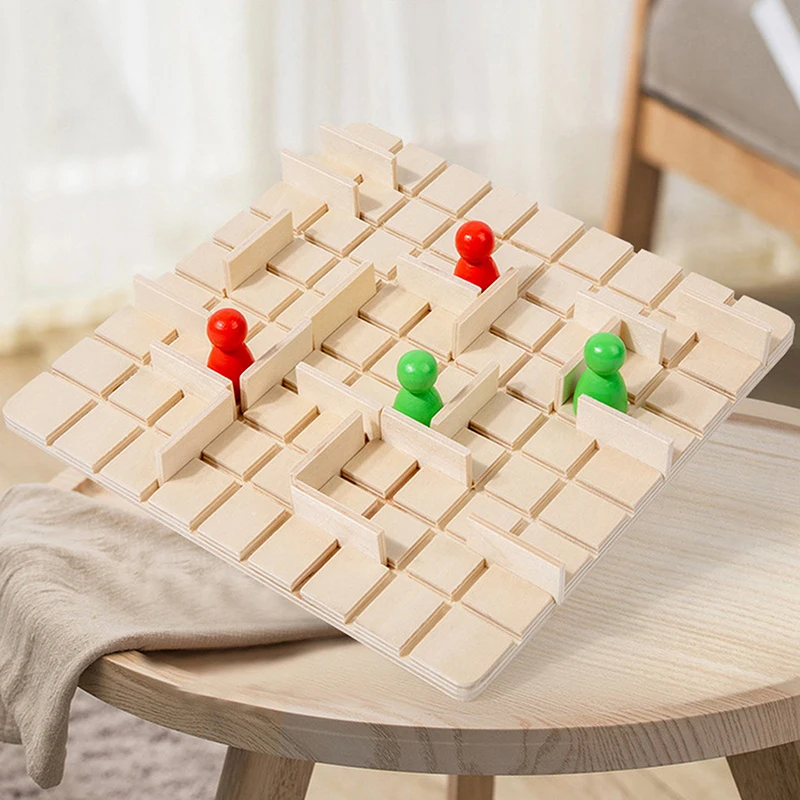 1 set grappig ouder-kind interactiespel voor twee personen Bordspel Puzzelspeelgoed Chase And Intercept Battle Game Gifts