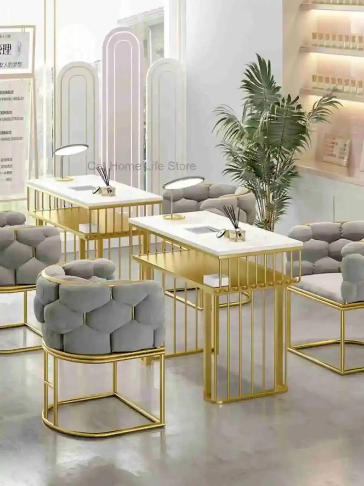 

Nails Desk Office Tables Lashing Table Purple Bar Folding Cosmetic Cheap Professional Manicure Nail Prosthetic Furniture Some