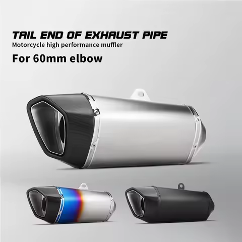 Motorcycle exhaust pipe motorcycle exhaust muffler 38-51MM Project SC1R universal for z1000 zx6r r6 cbr600 z400