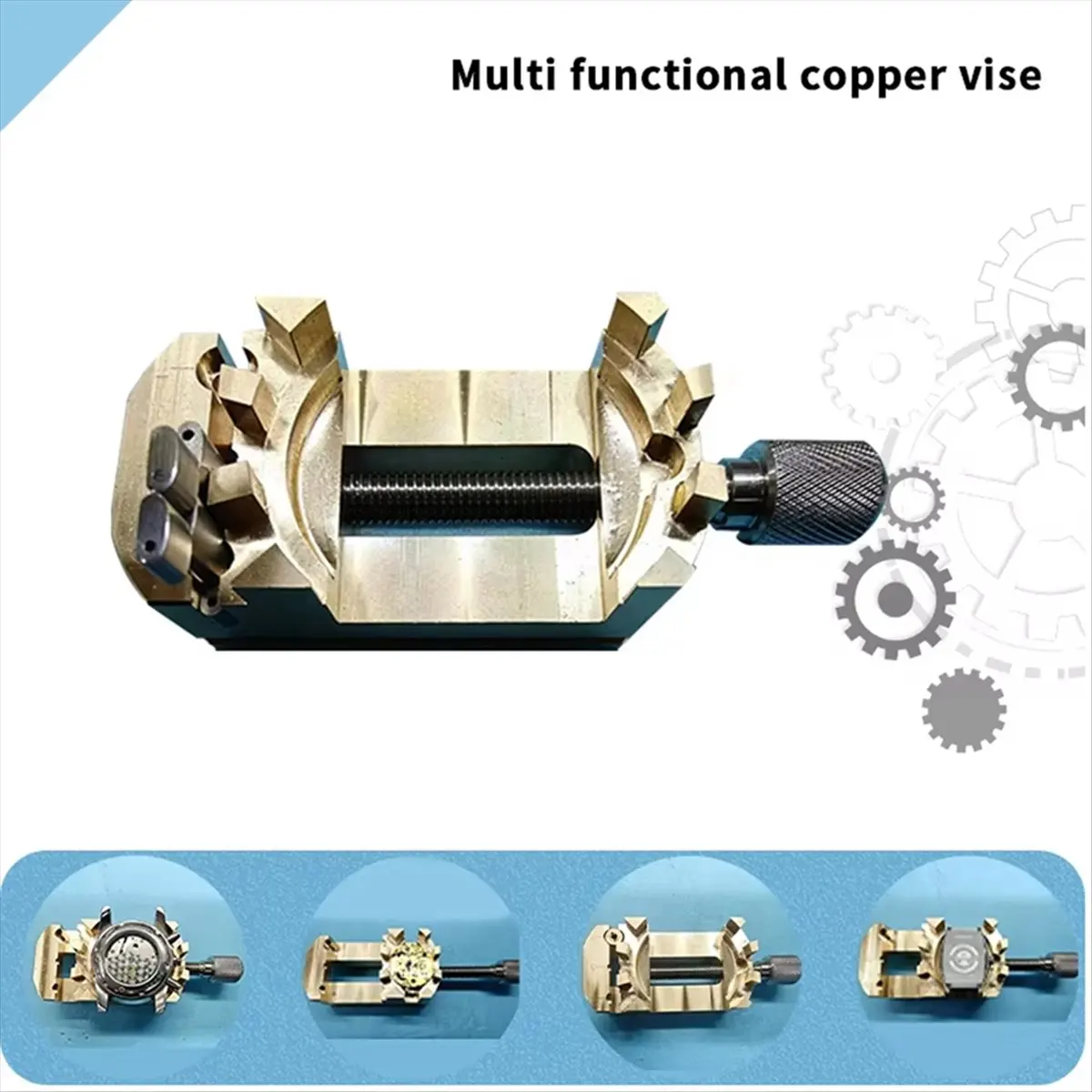 【Домашние игрушки!】Высококачественные инструменты для ремонта часов из медного материала, инструменты для крепления заводной головки и корпуса часов, часы для ремонта часов