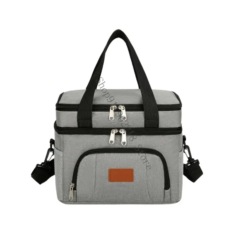 Waterproof Thermal Meal Bag Heat Sealed Liner Simple Clean Design For Outdoor 066F