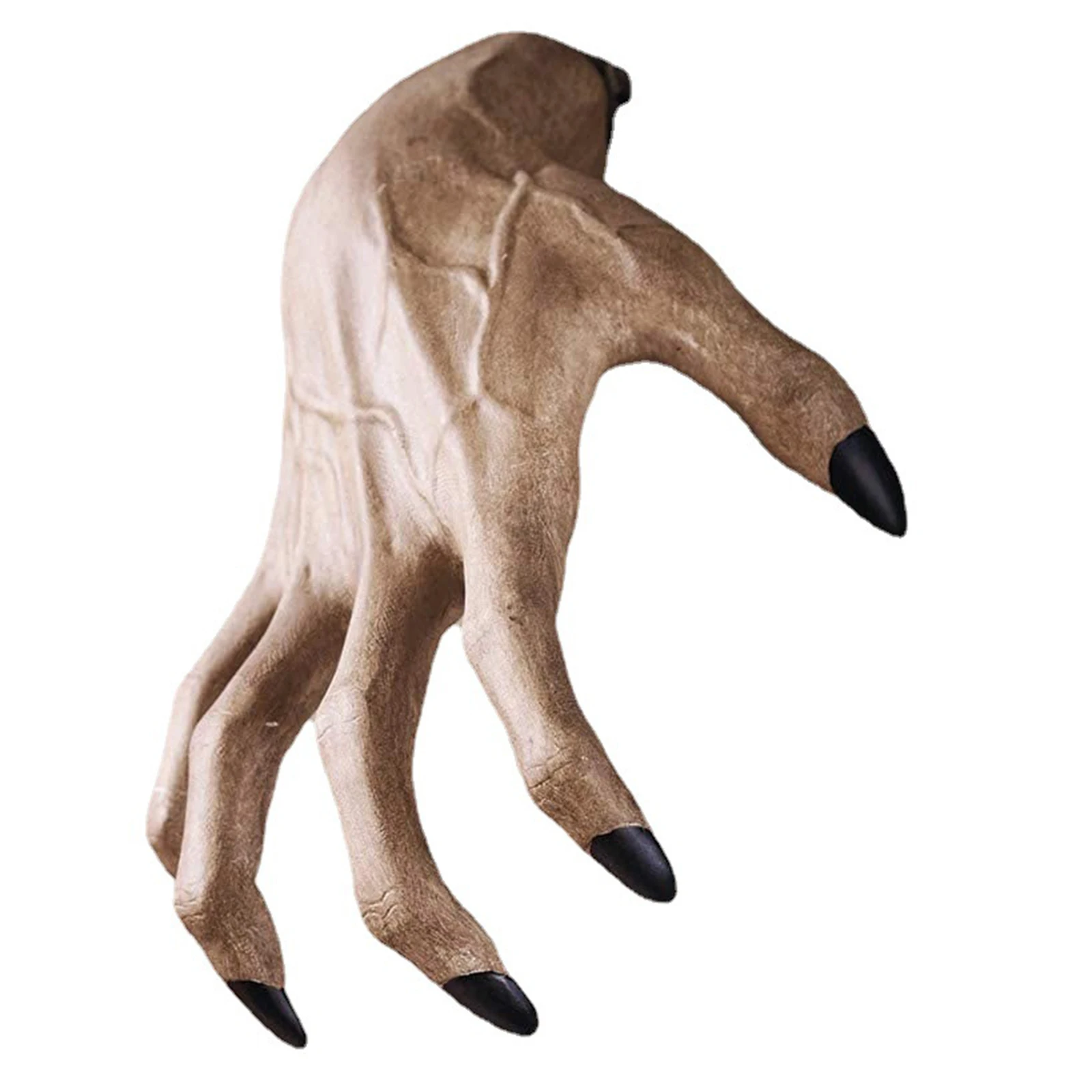 Simulation Witch Hand Horrible Resin Statue  Horror Hand Claw Pendant For Living Rooms Bedrooms Kitchens Basement
