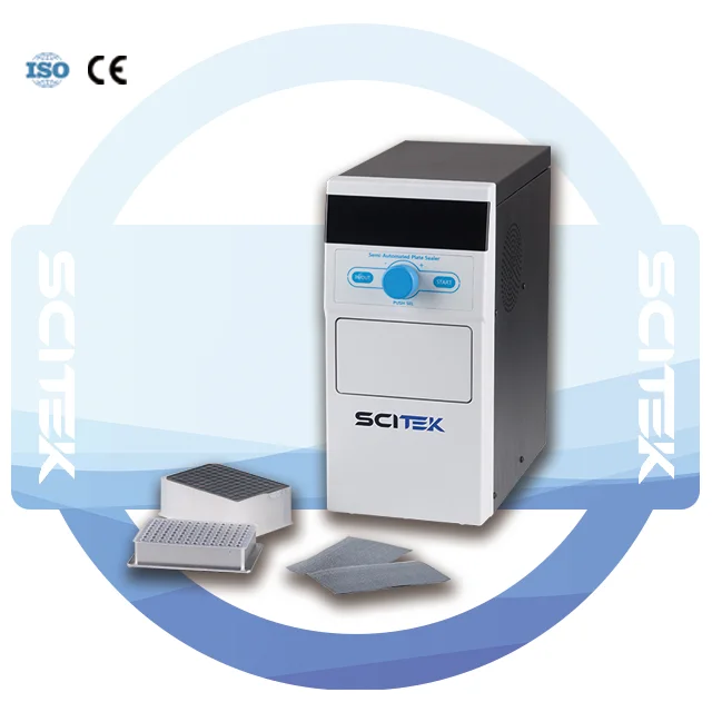 COOFULL SCITEK Manual Plate Sealer 0.5s~99s  Adjustable Sealing Temperature Plate Sealer