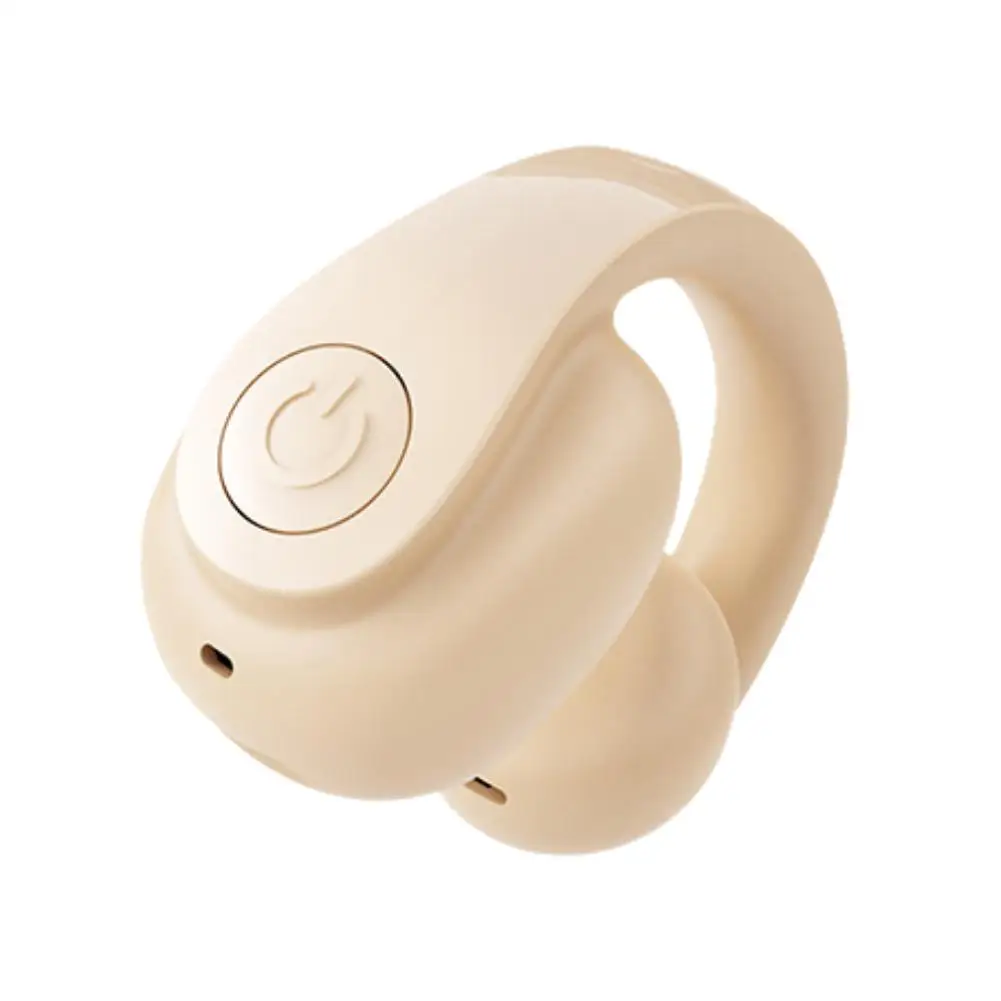 Wireless Ear Clip On Earphone BT5.4 Single-ear Clip Noise Clip On HiFi Canceling Stereo Headphone Waterproof Headphones Hea D1J1