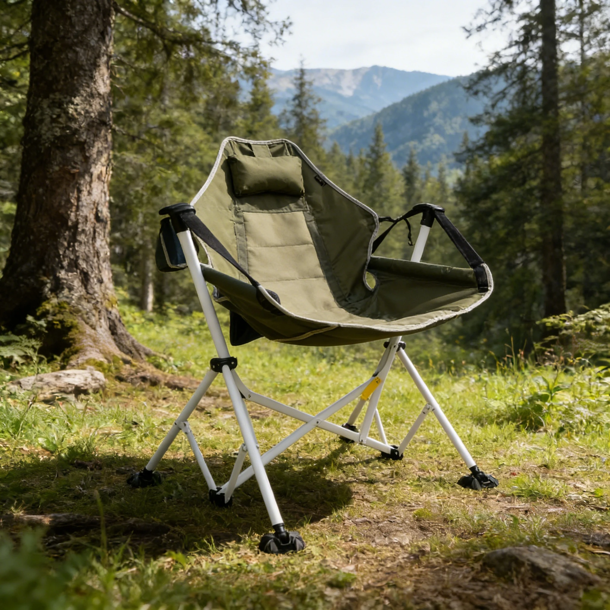 

Durable Portable Folding Stool Folding Stool Chair Telescopic Folding Stool Stable for Outdoor Camping