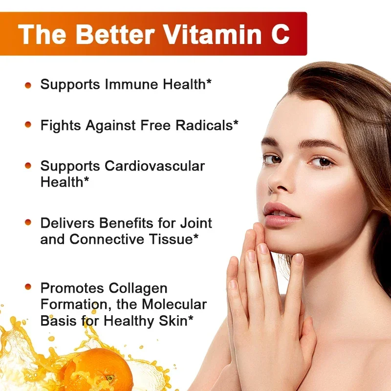 Liposomal Vitamin C 1500mg High Absorption Vitamin C, Immune System & Collagen High Potency Fat Soluble Ascorbic Acid Supplement