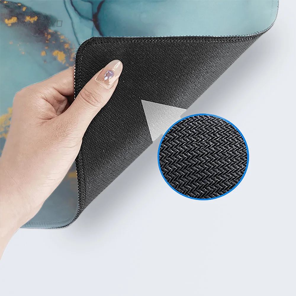 Green Minimalist Marble Mouse Pad Gaming XL HD Home Mousepad XXL Desk Mats Office Soft Non-Slip Table Mat