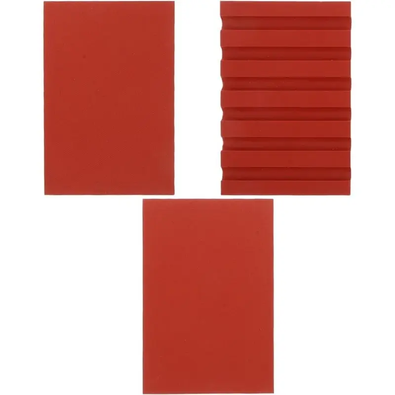 Silicone For Heat Press Pen Mat-6 Slots-High Temp Resistant-Sublimation Pad-5/10Mm Thickness For Heat Transfer Mat