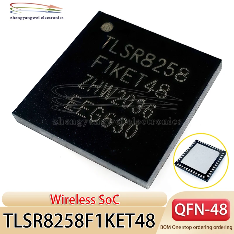 5-pcs-tlsr8258f1ket48-tlsr8258-f1ket48qfn-48-chip-bluetooth-de-baixa-potencia-ic
