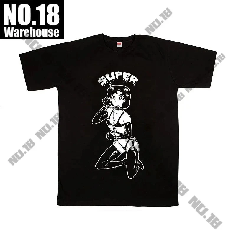 Anime Printed Tshirt Man Summer T-shirt Male Casual Short Sleeved Cotton Tee Woman Clothes Hombre Hentai Manga Tee Ropa Hombre