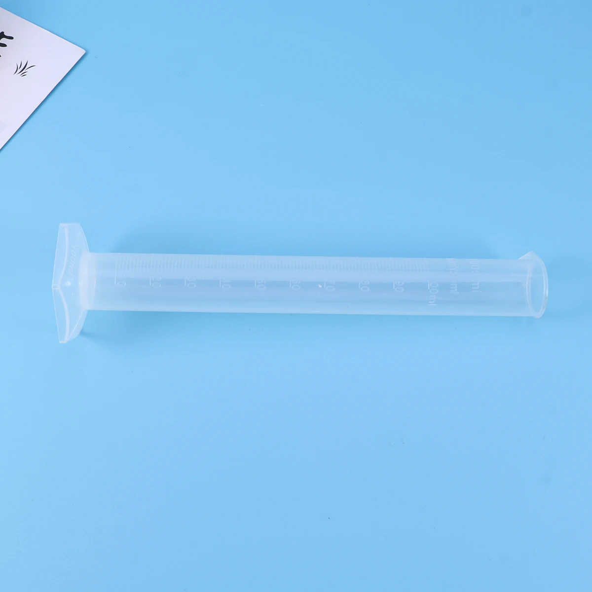 

2pcs Plastic Measuring Graduated Cylinder with a Hydrometer to Measure the Sugar Measuring Test Tube Flask 100ML