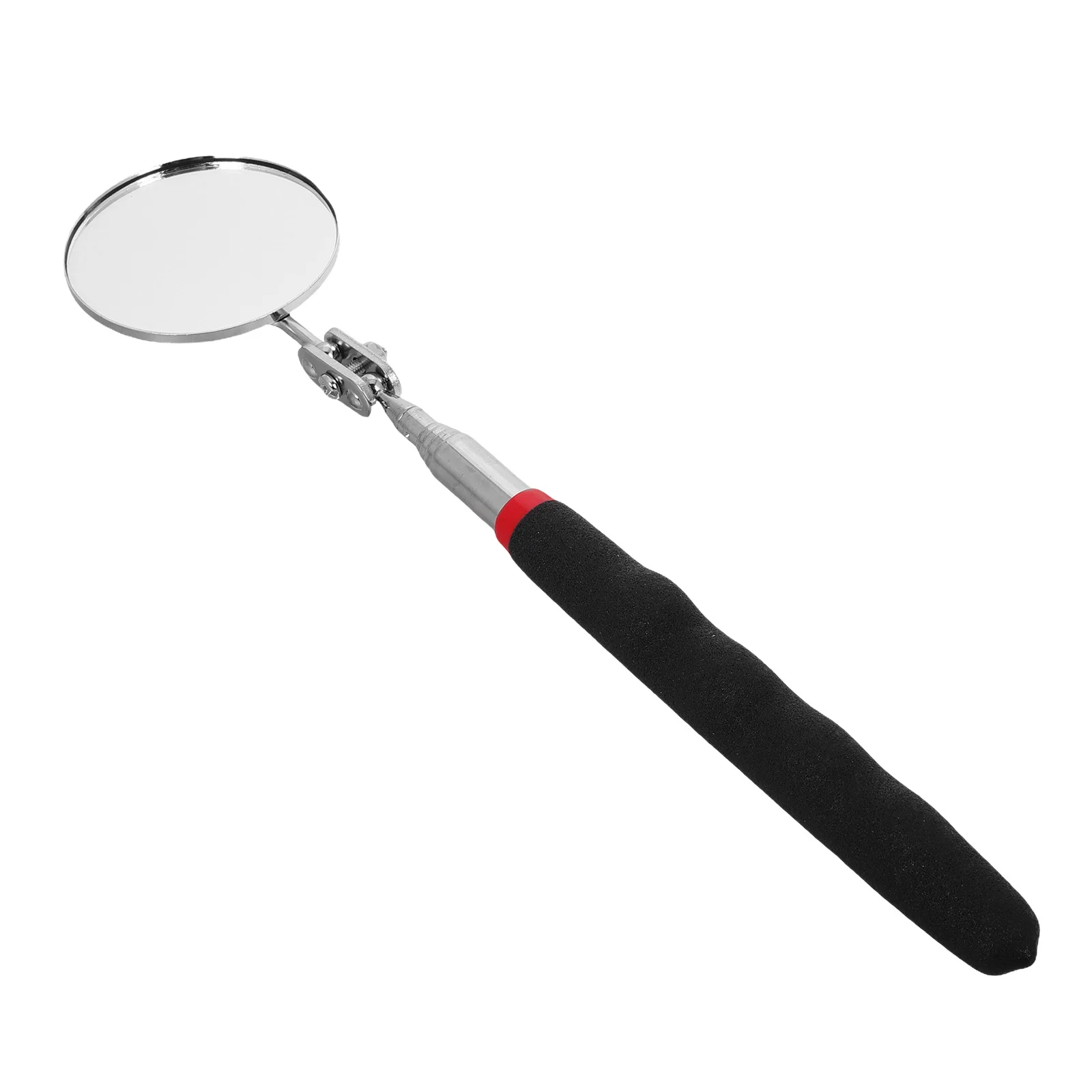 Telescoping Automotive Under Car Inspection Mirror Magnetic Rotating Extendable Handle Vehicle Maintenance Mechanic Tool