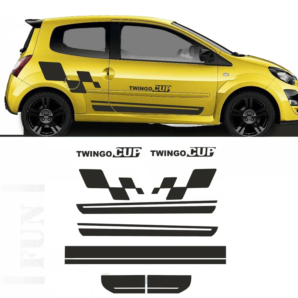 set Graphic for Renault Racing Twingo Rs Mug Sticker Decals fd-032