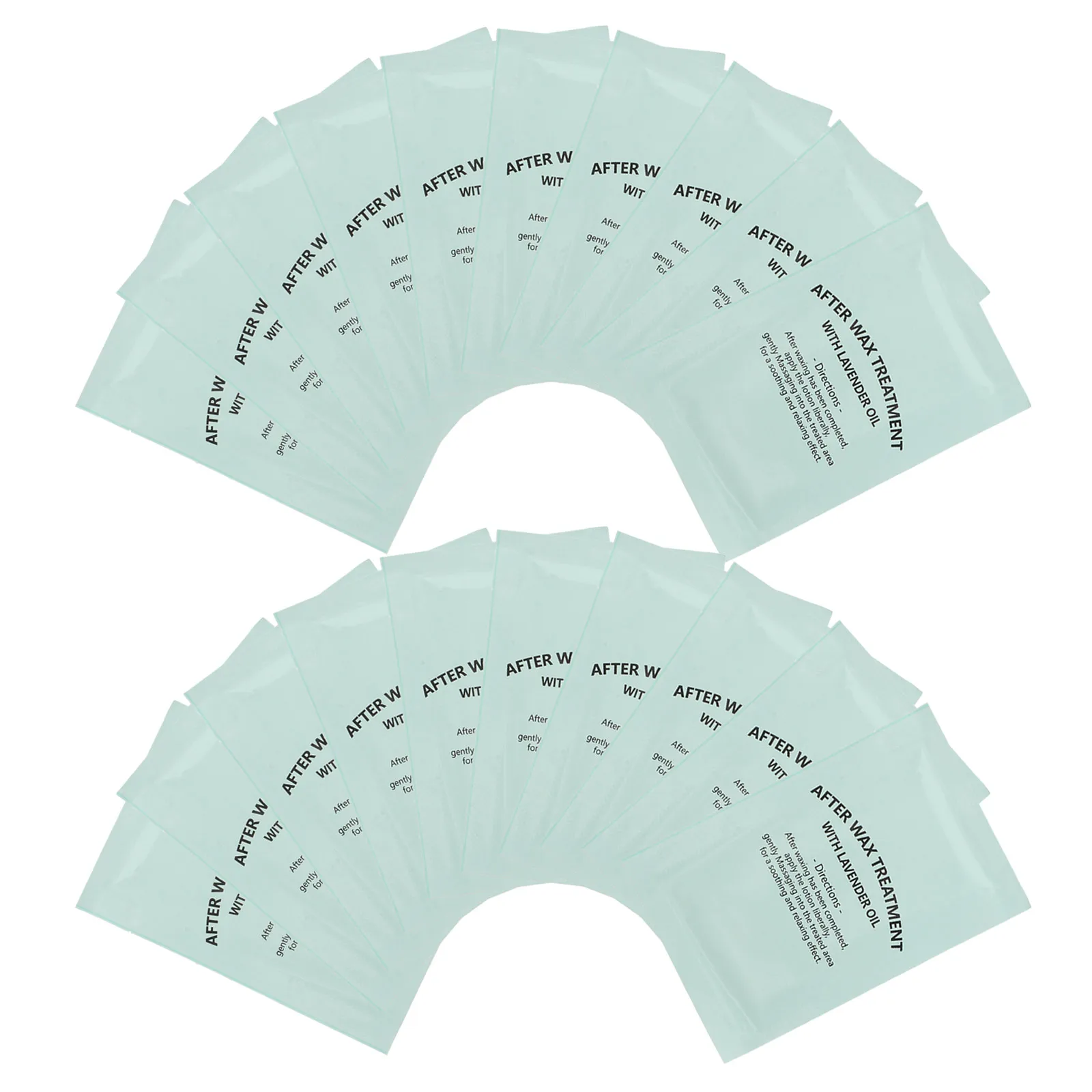 

20pcs Post Wax Wipes Oil-packed Cleansing Pads for Skin after Hair Removal Face Eyebrow Dermaplaning Wax Remover