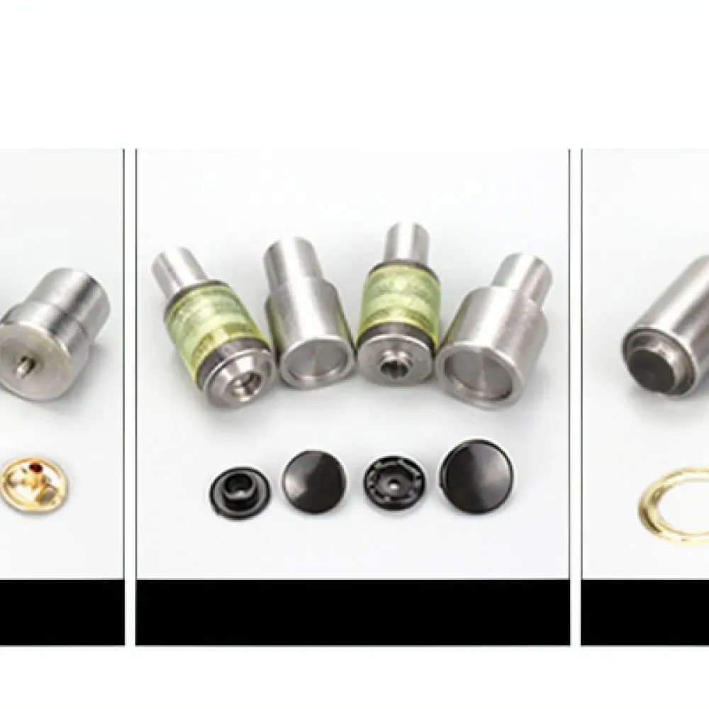 Heavy Duty Aluminum Hand Press Machine Metal Snap Button Attaching Device For Garment Tailoring Crafting Supplies