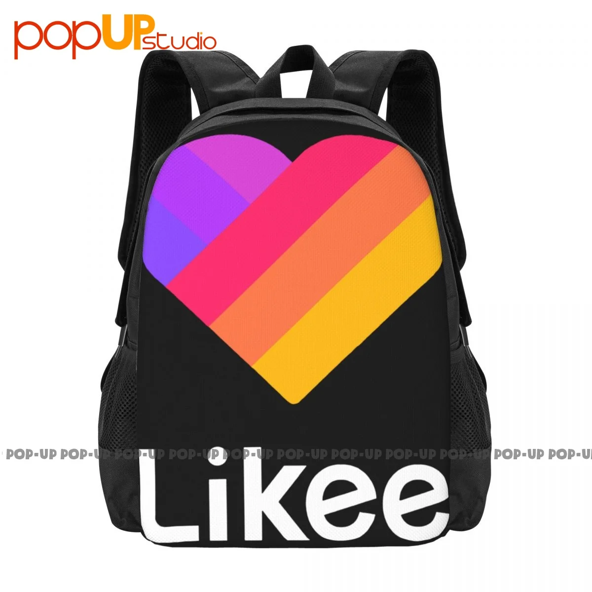 VEKEE-Sac à dos avec application vekee Coussins, sac de sport pliable, sac d'école mignon, grande capacité