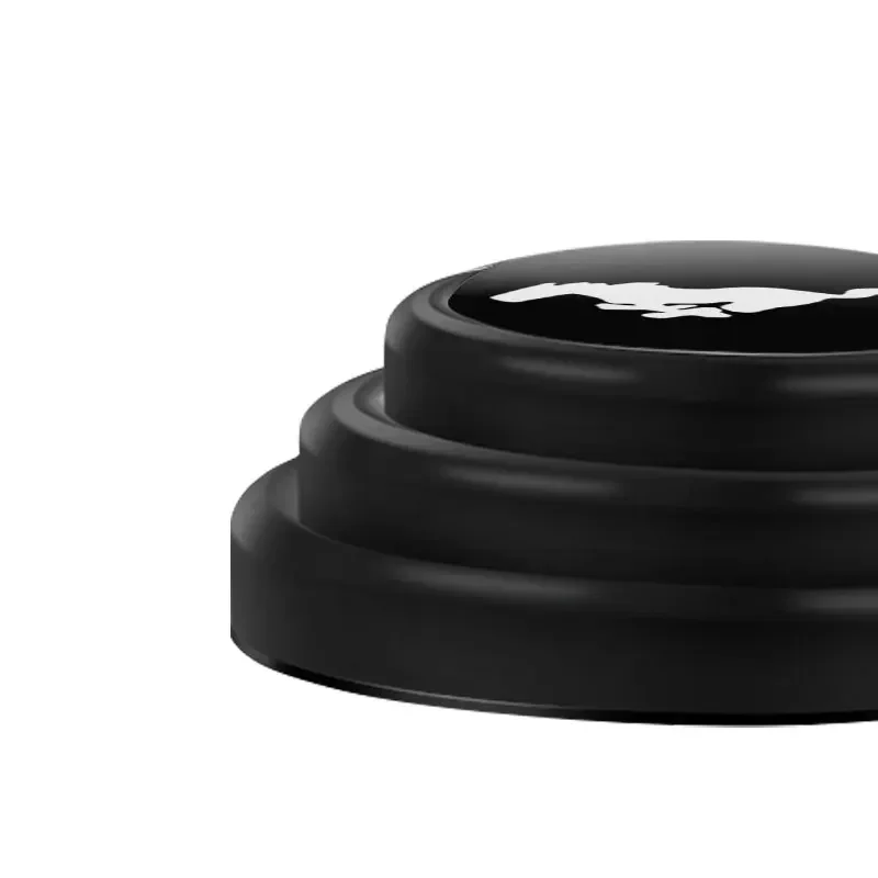 Almofada de silicone anticolisão para porta de carro, 4 unidades, para ford mustang shelby gt gt500 gt350 conversível mach-e acessórios de decoração de carro