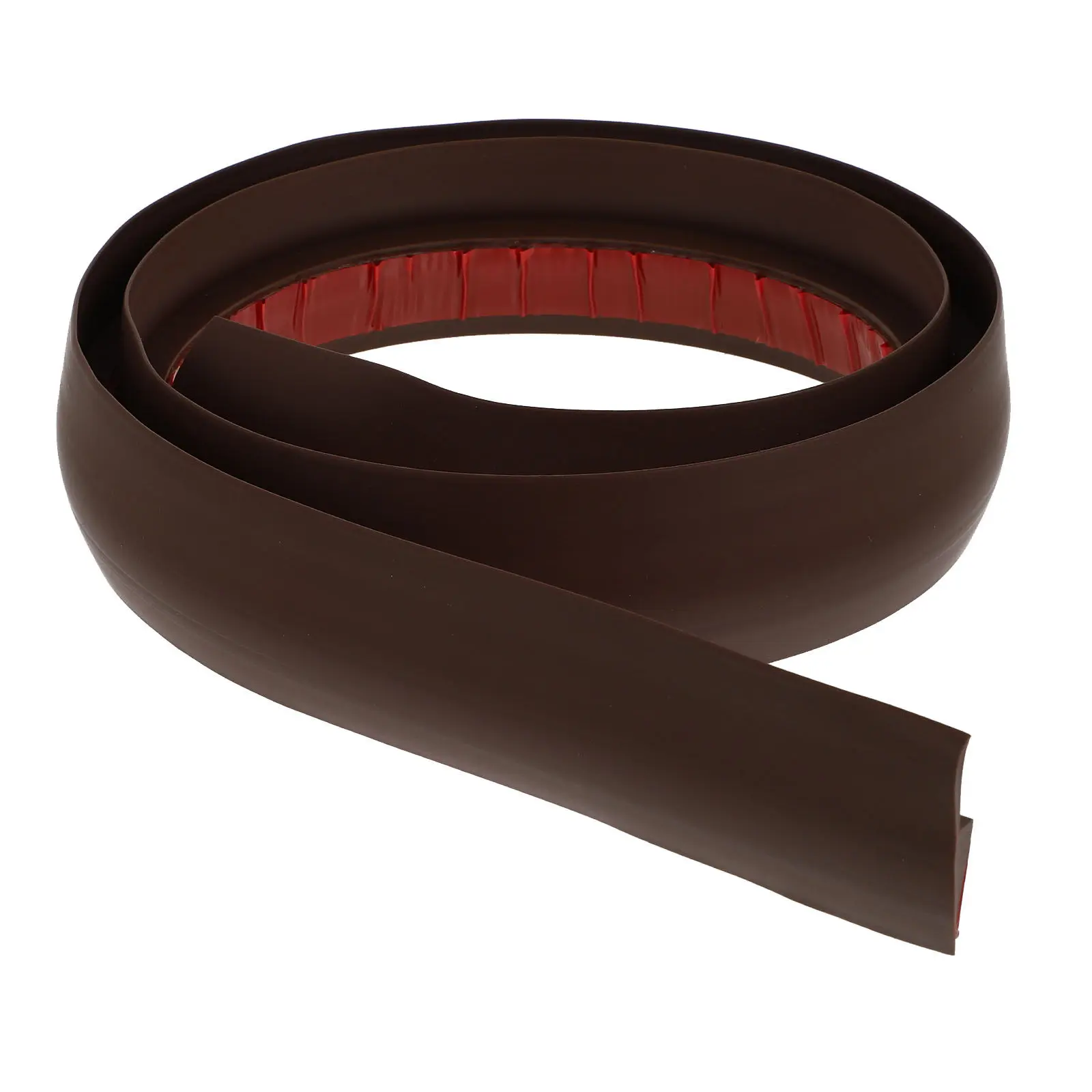 Tira Autoadhesiva para Cubrir Pisos, Transición de PVC para Umbral, Tira de Transición Flexible para Pisos con Superficie Lisa, para Laminado y Azulejos