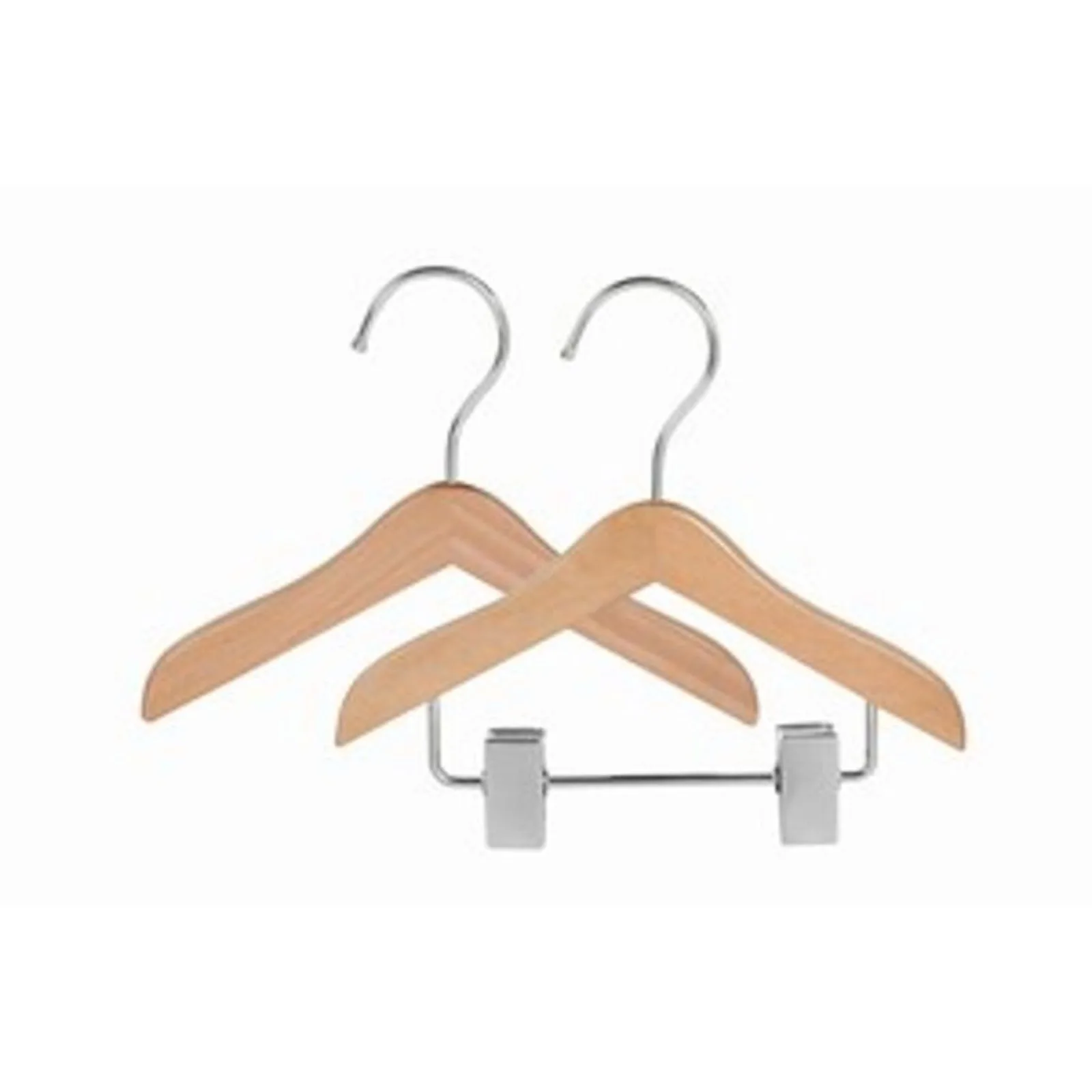 New Mini Wooden Doll Hanger set ( 20 top hangers and 10 pant/skirt )