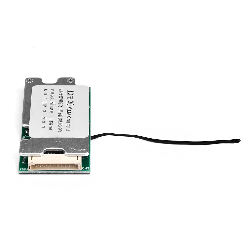 BMS 10S 36V 30A Lithium 18650 Papan Perlindungan Baterai Split Port Li-ion Equalizing PCB untuk Power Bank/Escooter