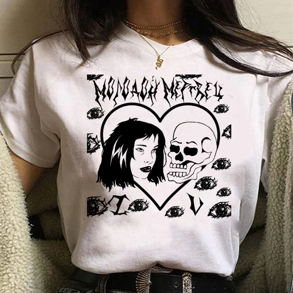 

Y2k Top Print t shirt women graphic manga harajuku Tee girl streetwear harajuku manga clothes