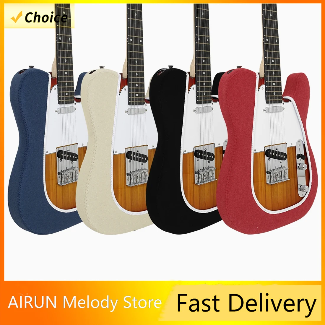 

IRIN Guitar Protective Cover Composite Polyester Paint Anti Collision Electric Guitar Protective Cover Guitar Accesorios