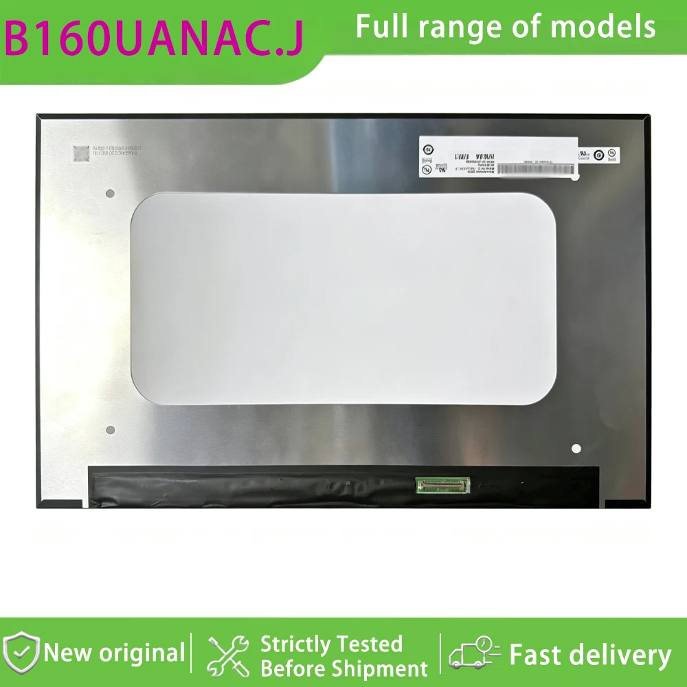 B160UANAC.J 16.0 Inch Wuxga 10 Aspect Ratio Ips Grade Lcd Display Panel Matte Non-touch  165hz Refresh Rate for Laptop